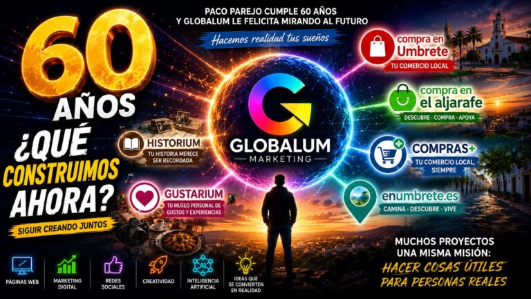 A los 60 años no quiero dejar de crear: GLOBALUM tiene algo que decirme